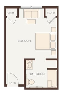 MC_Hackberry Suite, 1B - 297 sq. ft.-2